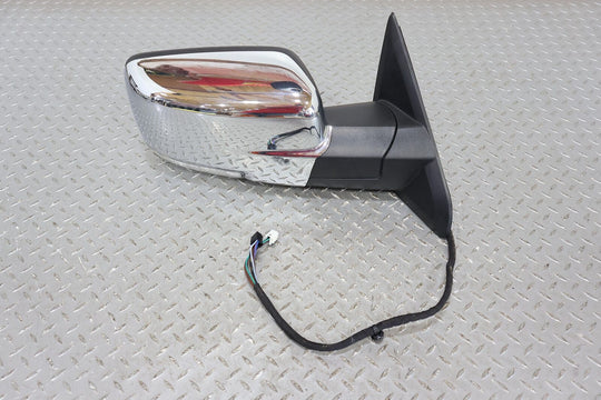 14-20 Ram 1500 Right RH Power Heated 6x9 Door Mirror (Chrome) Fold Inoperative