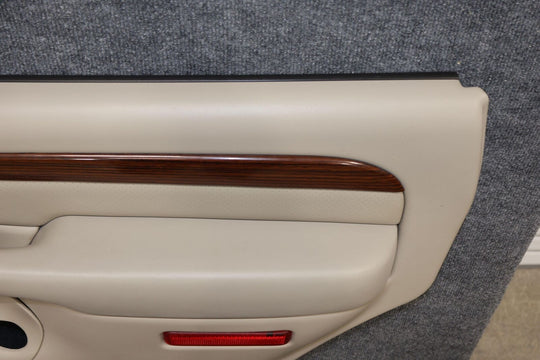 04 Cadillac Escalade Rear Right RH Interior Door Trim Panel (Shale 152) Leather