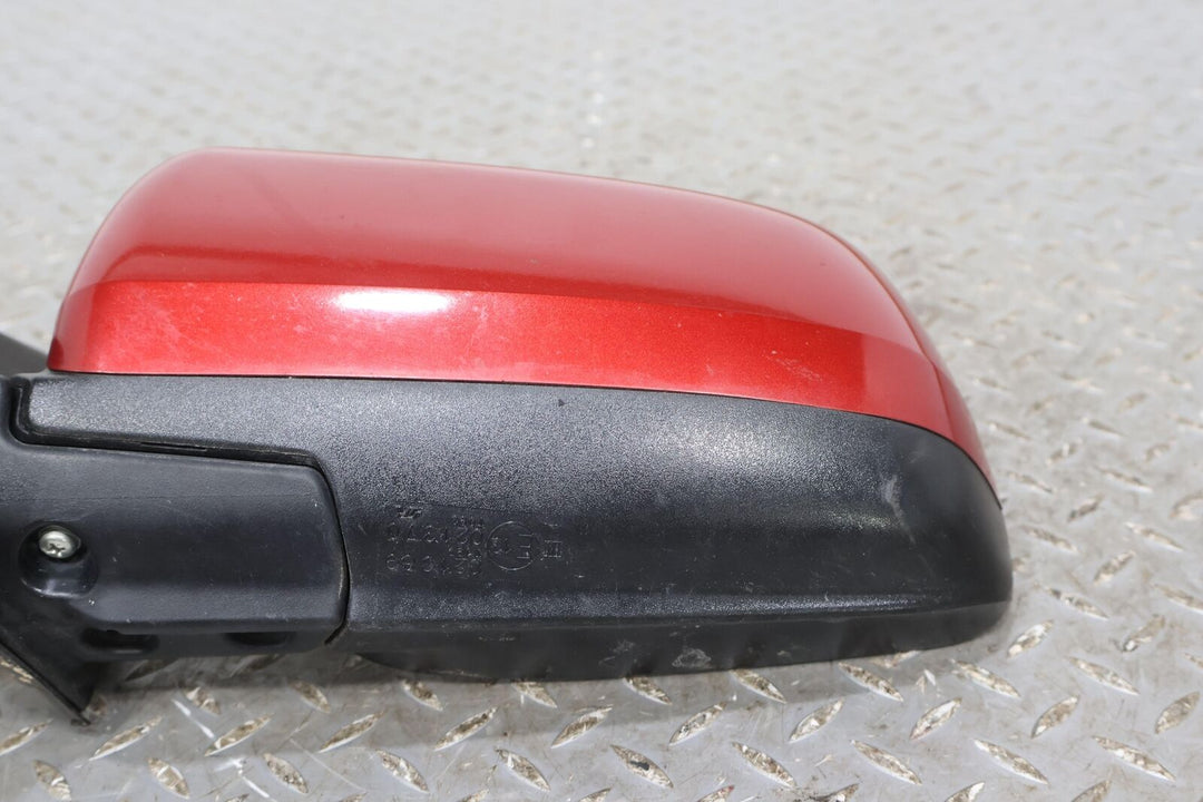 08-14 Mitsubishi Lancer EVO X Left Door Mirror (Rally Red P26) Power Tested