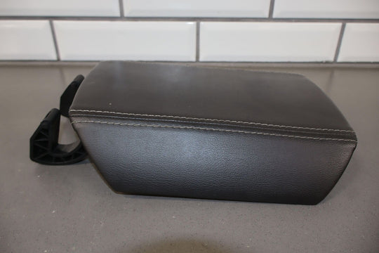 2010-2015 Chevy Camaro Black Leather Center Console Lid Arm Rest 51k