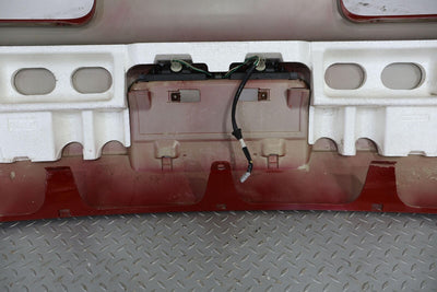 92-00 Lexus SC300 SC400 OEM Rear Bumper W/Rebar (Super Red 3L2) Paint Chipping