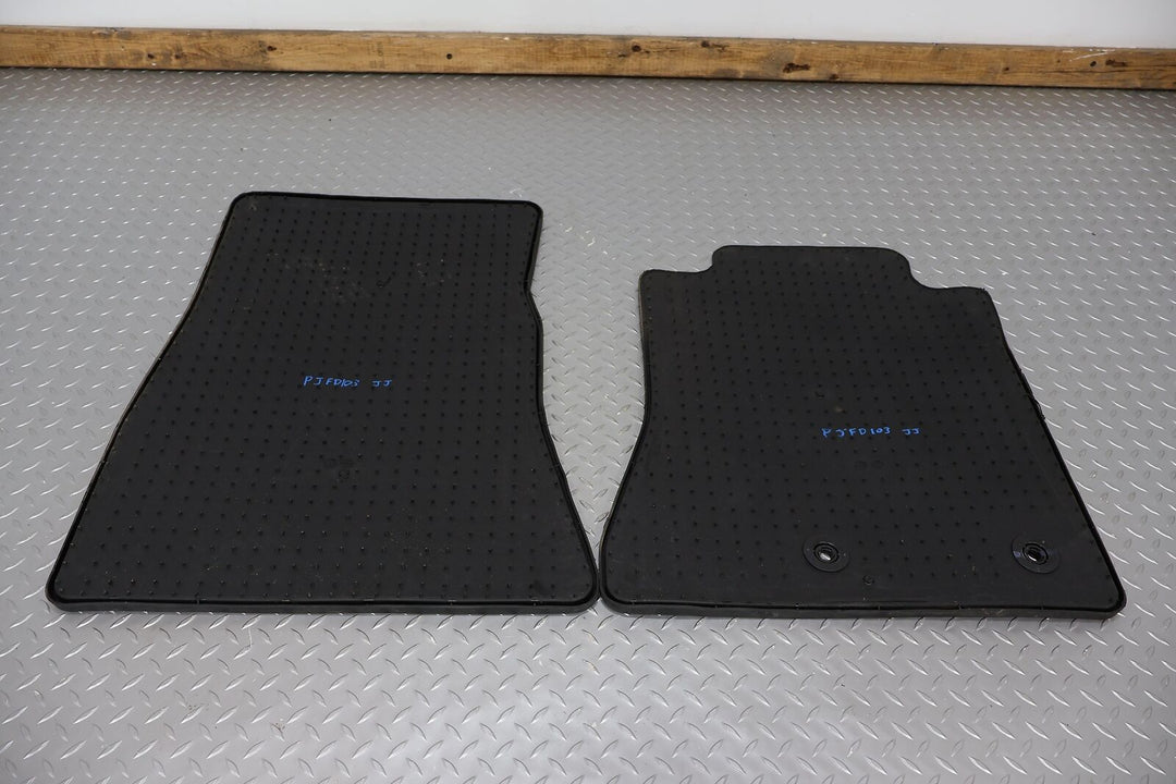 15-20 Ford Mustang GT Pair Front LH&RH All Weather Floor Mats (Black)