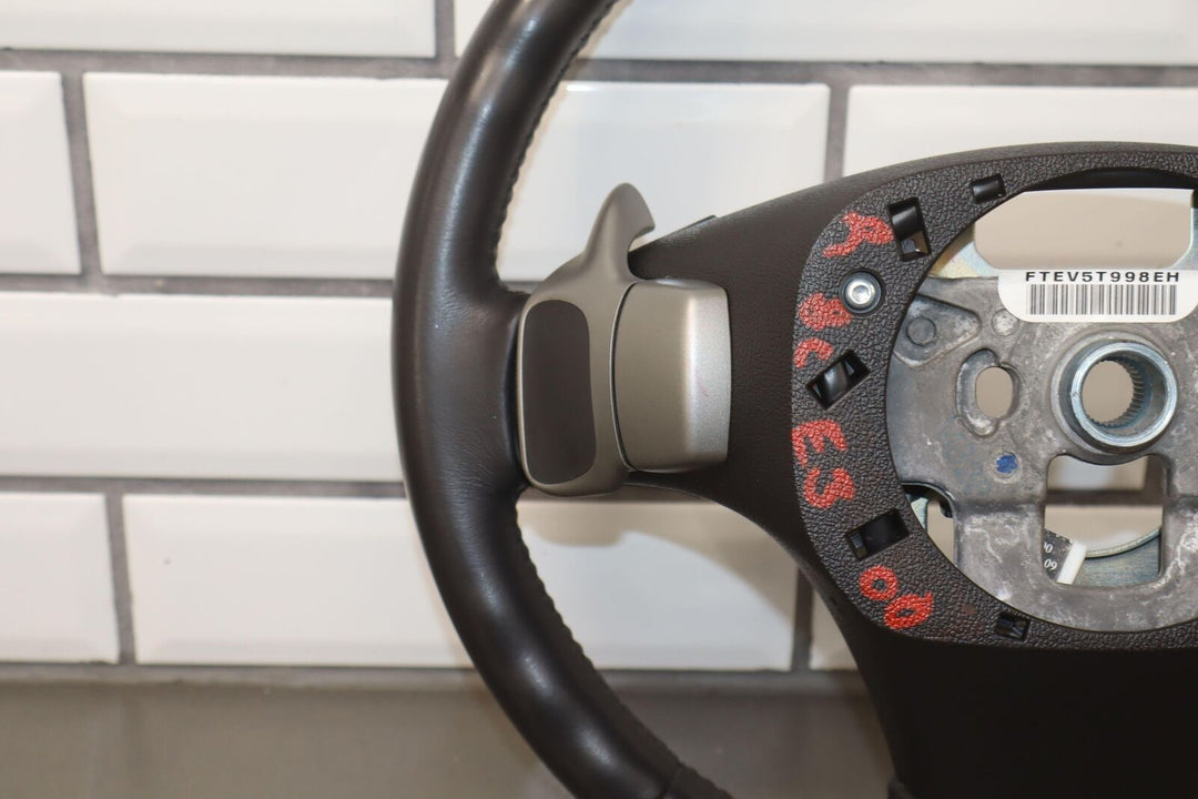 07-11 Corvette C6 Leather Steering Wheel (Ebony 193) W/Auto Paddle Shifters