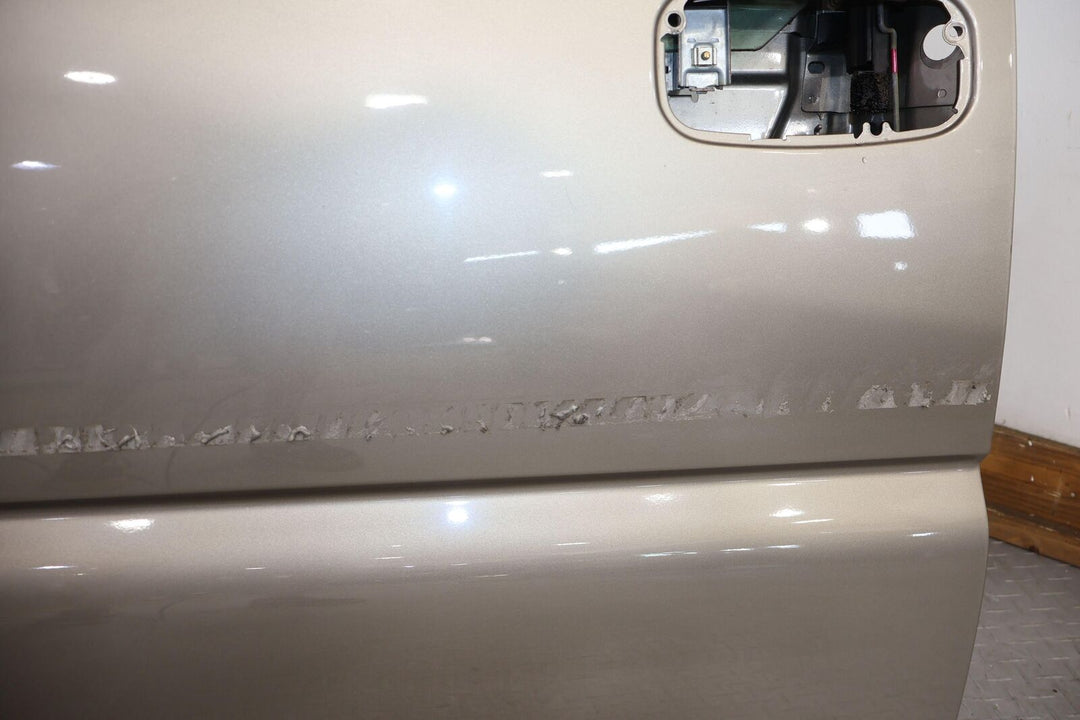 02-06 Cadillac Escalade Front Left LH Door W/ Glass (Silver 11U) Damage Notes