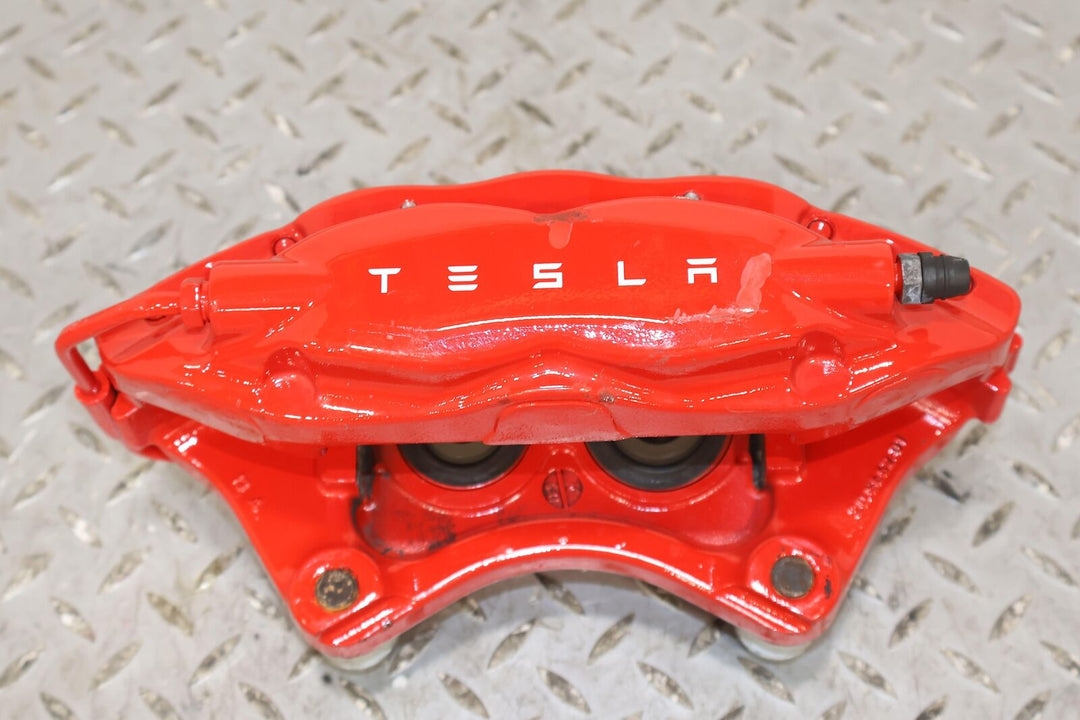 12-20 Tesla Model S Rear Right RH Performance Brake Calipers (Red) 79K