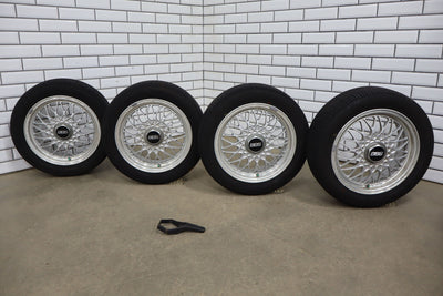 1995-1997 Mazda Miata NA Set of 4 15x6 BBS Wheels & Tires W/Center Cap Wrench