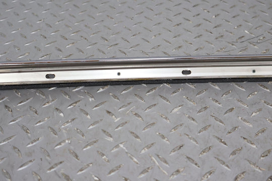 16-20 Tesla Model X Rear Right RH Upper Chrome Door Moulding