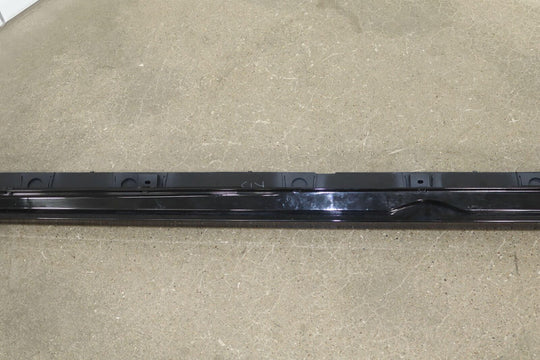 2021-2024 Tesla Model S Driver Left Rocker Molding / Side Skirt (Black SOLB)