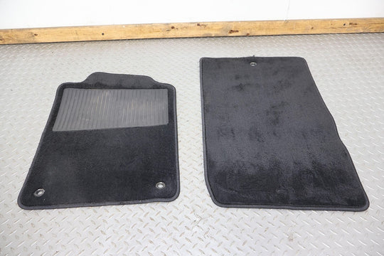 97-04 Chevy Corvette C5 Pair LH&RH Of Carpet Floor Mats Front (Black 19i)