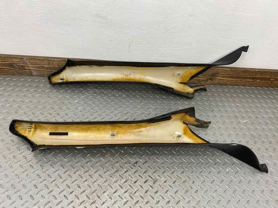 97-04 Chevy Corvette LH & RH Pair of Interior A pillar Trim Panels (Black 19I)