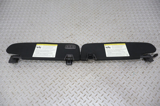 15-20 Ford Mustang Coupe Pair Left & Right Illuminated Sun Visors (Ebony 41)