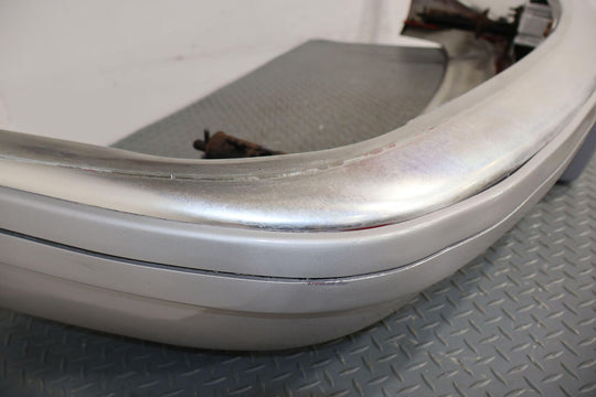 88-91 Buick Reatta Rear OEM Bumper Cover (Silver) Resprayed Poor Finish