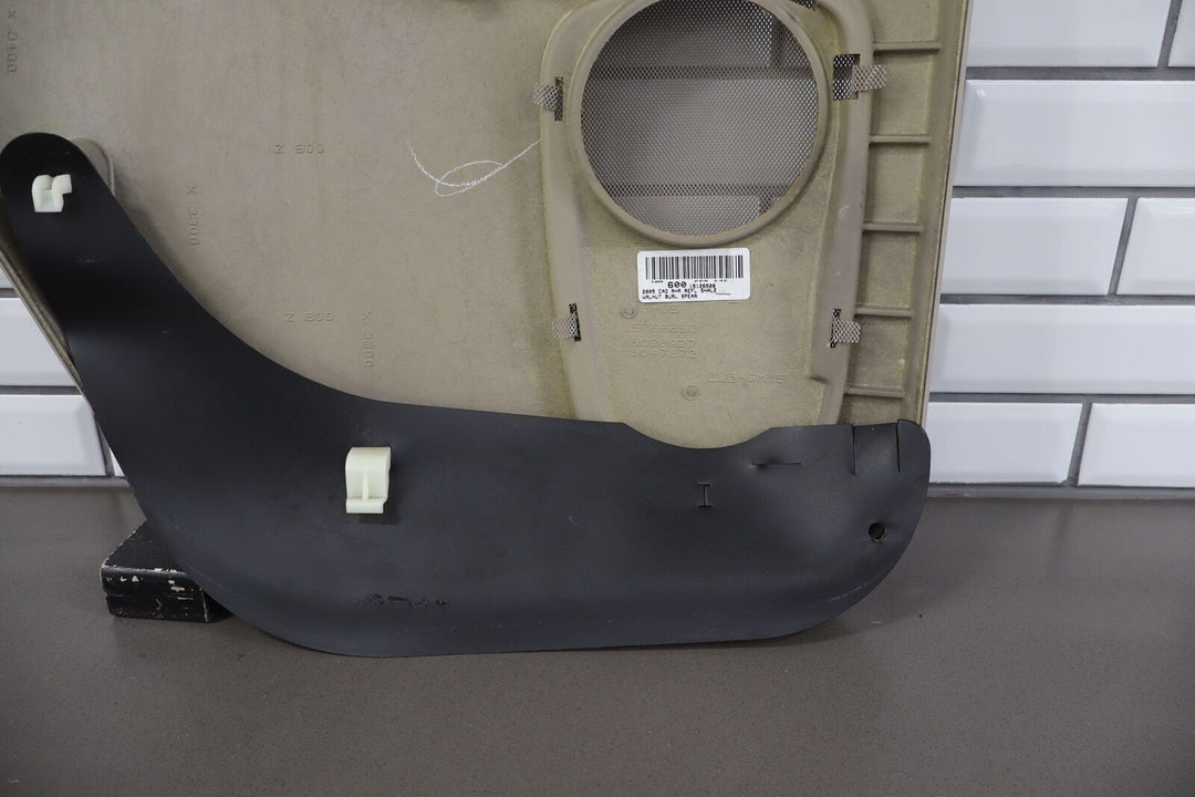 03-06 Cadillac Escalade SWB Right Rear Interior Door Trim Panel (Shale 152)