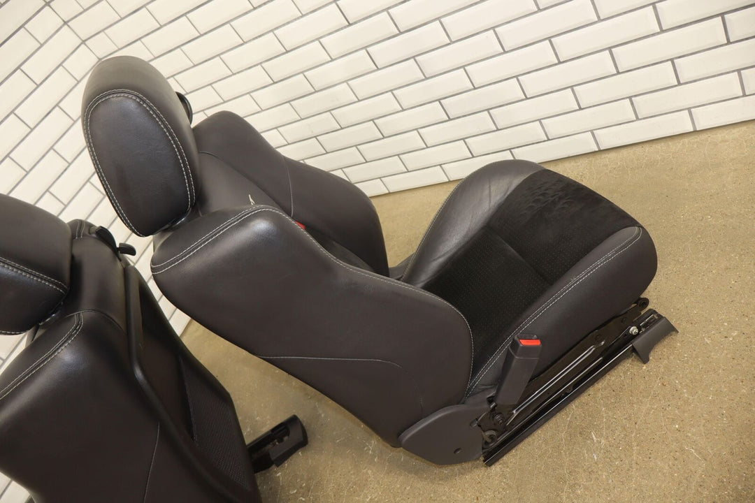 2008-2010 Dodge Challenger SRT-8 88k Leather/Suede Seat Set (Front/Rear)