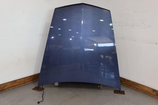 04-08 Cadillac XLR OEM Hood / Bonnet (Blue Steel 34U) Blemishes On Right Corner