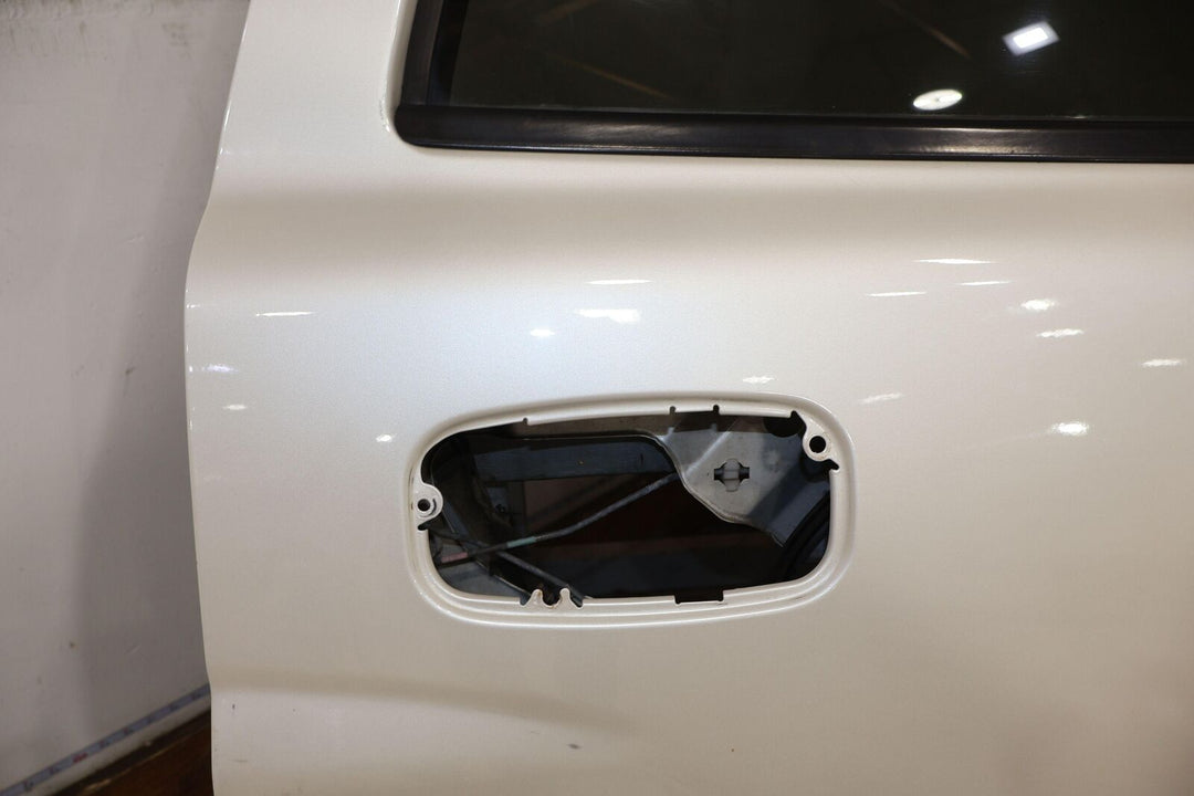 02-06 Cadillac Escalade Rear Right RH Door W/Glass (White Diamond 98U) Short WB