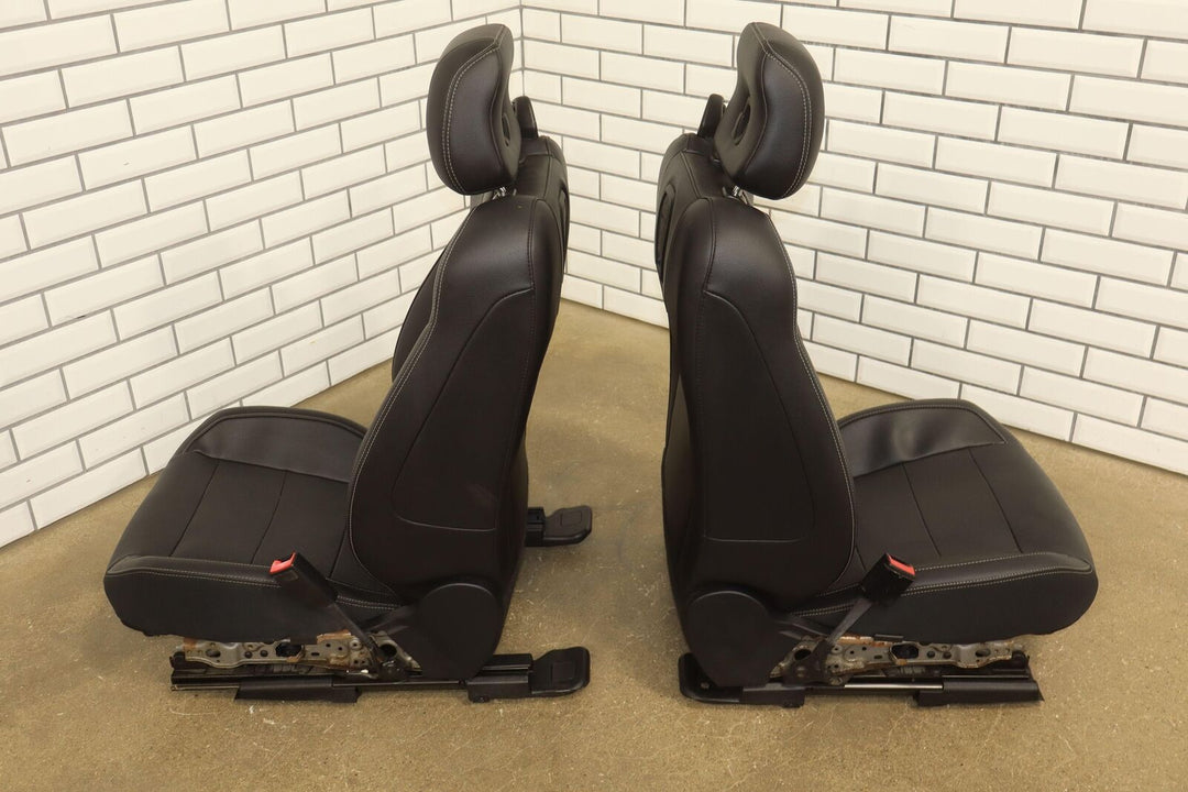 15-17 Ford Mustang Convertible Heated/Ventilated Leather Seat Set (Front/Rear)