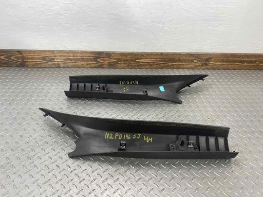 02-05 Ford Thunderbird Pair Left & Right Interior A Pillar Trim Panels (Black)