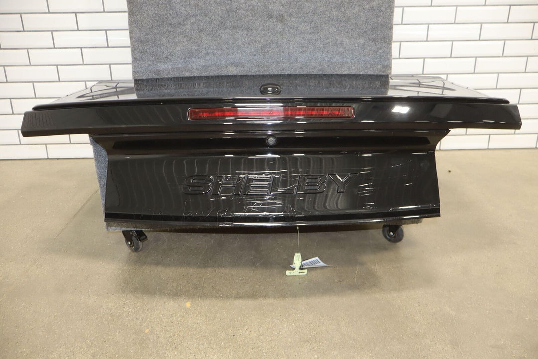 2015-2022 Ford Mustang Convertible Trunk/Decklid with Spoiler (Shadow Black G1)