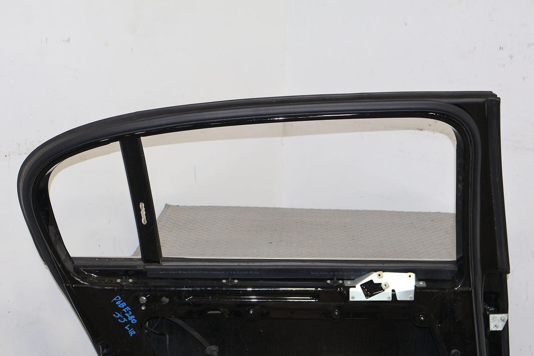 06-12 Bentley Flying Spur Left LH Driver Rear Door Shell (Black) Sold Bare