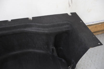 2022 Rivian R1S Rear Cargo Area Carpet Cleanout (Black Mountain) Light Wear