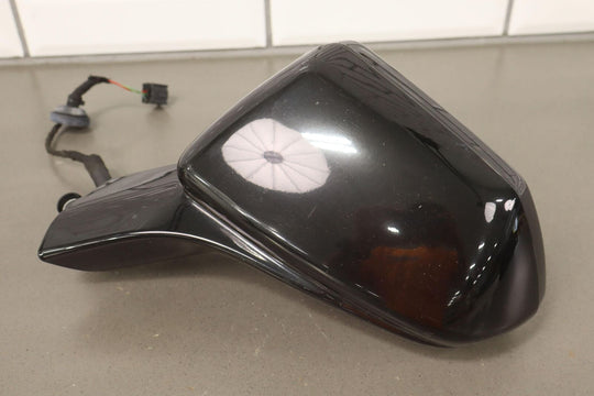 16-19 Chevy Camaro Left Driver Power Door Mirror (Non-Heated DG7) Black