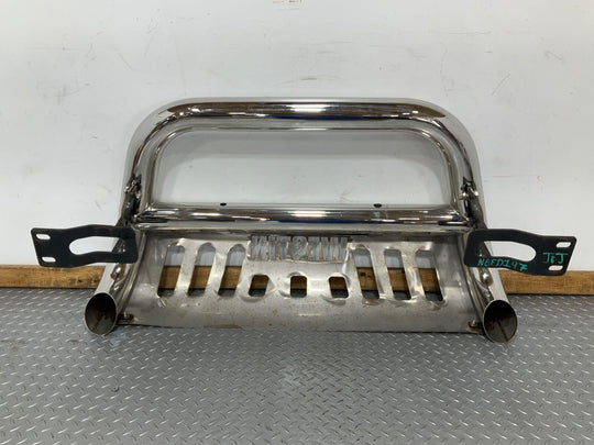 08-10 Ford F250SD Aftermarket Westin Bull Bar Brush Guard (Chrome) See Notes