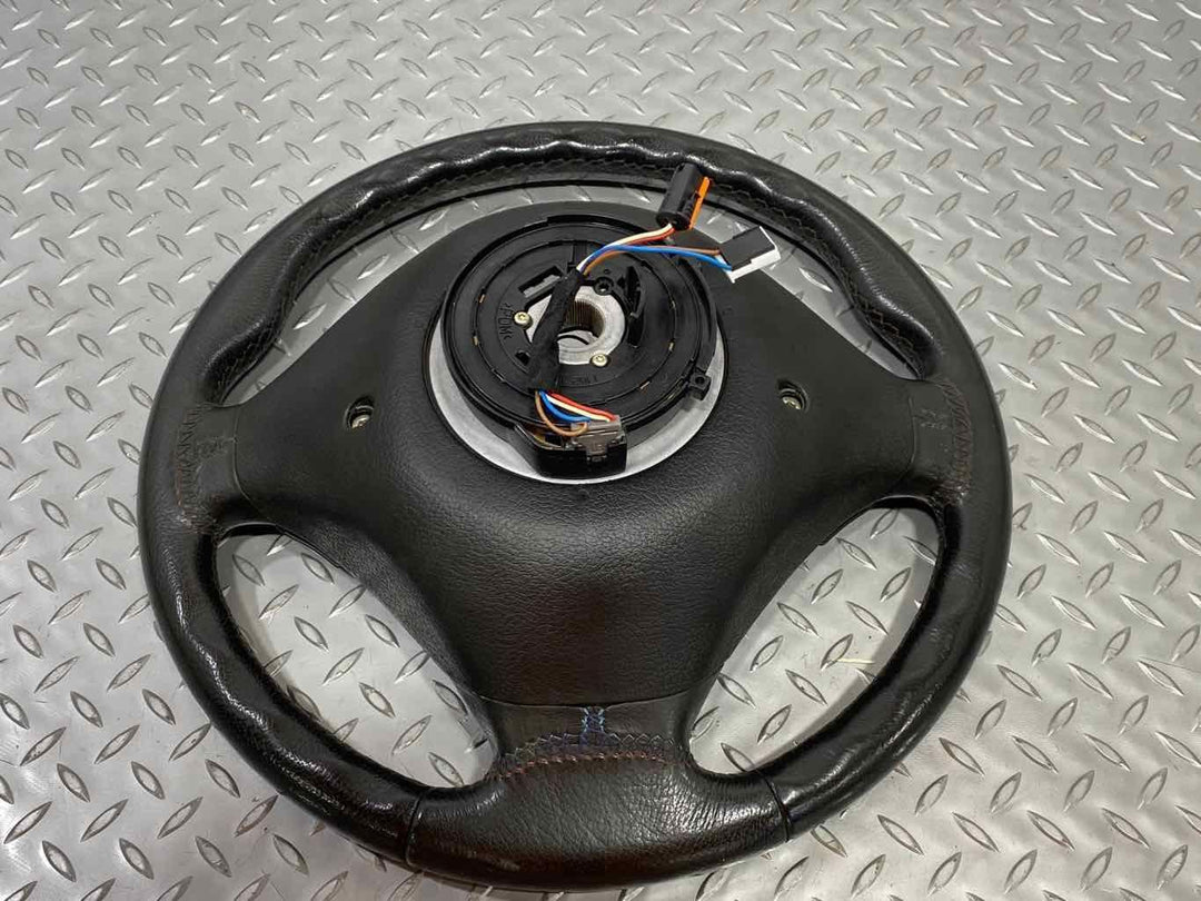 92-99 BMW M3 Convertible E36 Sport Leather Steering Wheel (Black) M3 See Notes