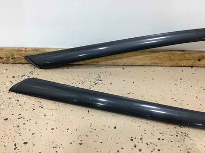 91-99 Dodge Stealth/3000GT LH/RH Pair of Exterior A Pillar Trim (Corse Gray Met)