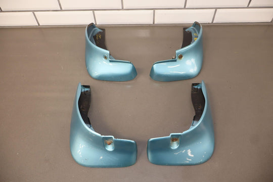 99-05 Mazda Miata NB Set of 4 Splash Guard Mud Flaps Crystal Blue 23C