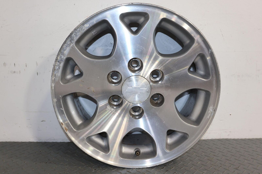 01-06 Chevy Tahoe Z71 OEM 17x7.5 Aluminum Wheel Set of 4 (N88) Curb Marks