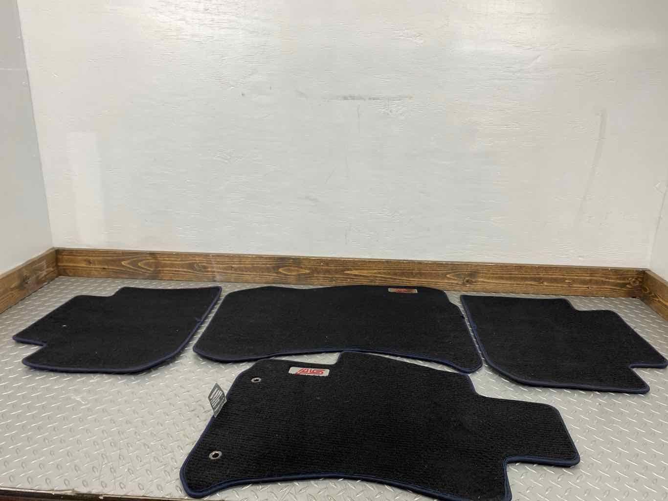 15-20 Subaru WRX STI Set Of 4 OEM Cloth Floor Mats (Black&Blue Trim) See Notes