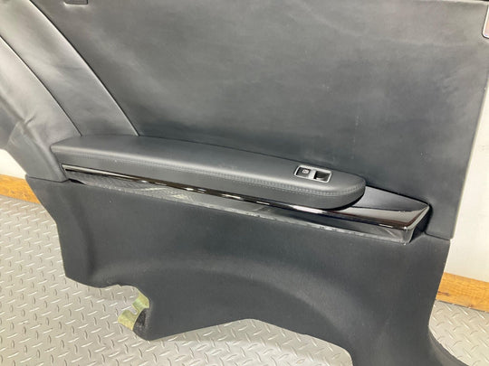 11-14 Mercedes CL63 C216 CL550 Left Interior Quarter Trim Panel (Designo Black)