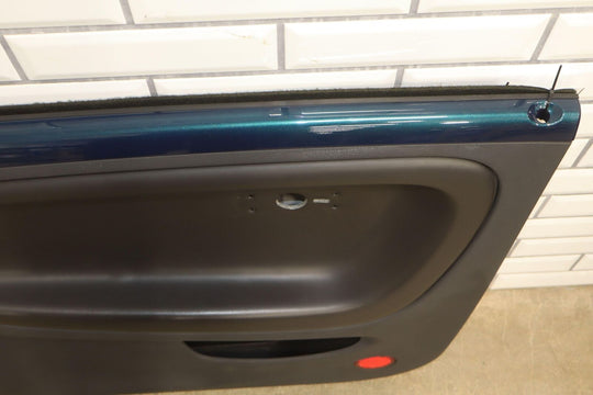 03-06 Chevy SSR Passenger Right RH Door Trim Panel W/Aqua Blur Trim (NO Handle)