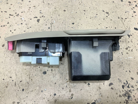 03-09 Lexus GX470 Passenger Right Rear Window Switch W/Bezel (Ivory) See Notes