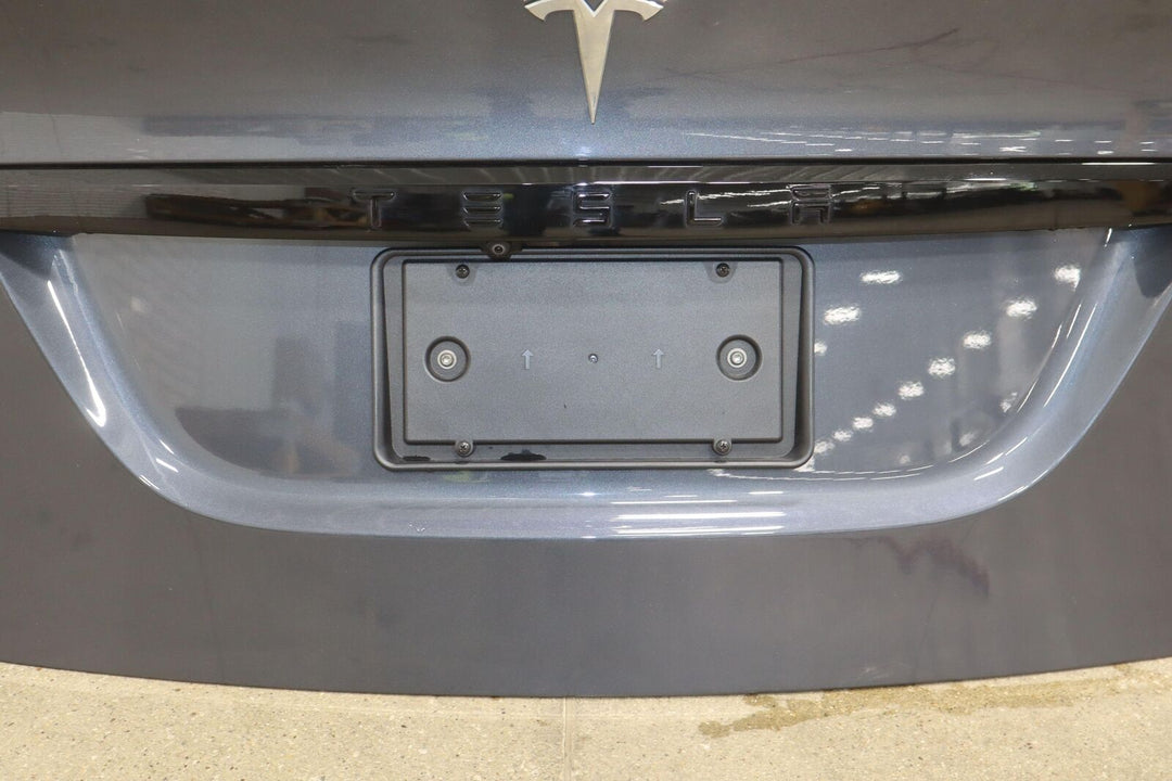 2021-2024 Tesla Model X Rear Door Liftgate Trunk Decklid Loaded (Stealth Gray)