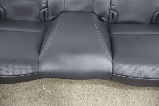 2010 Chevy Camaro SS Rear Seat Black Leather Used