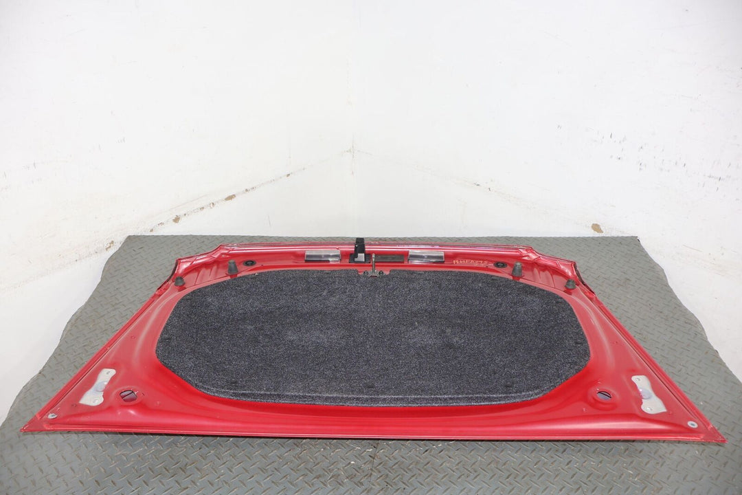 17-19 Fiat 124 Spider OEM Deck Lid W/ Spoiler & 3RD Brake Light (Rosso Red PKM)