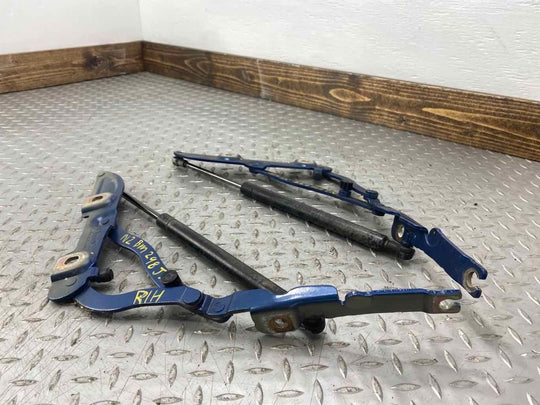 01-06 BMW E46 M3 Convertible Pair LH&RH Trunk Hinges (Topaz Blue Metallic 364)