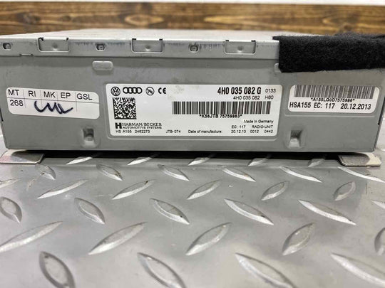 12-15 Audi S8 Navigation Control Unit Module (4h0035082g) OEM Trunk Mounted