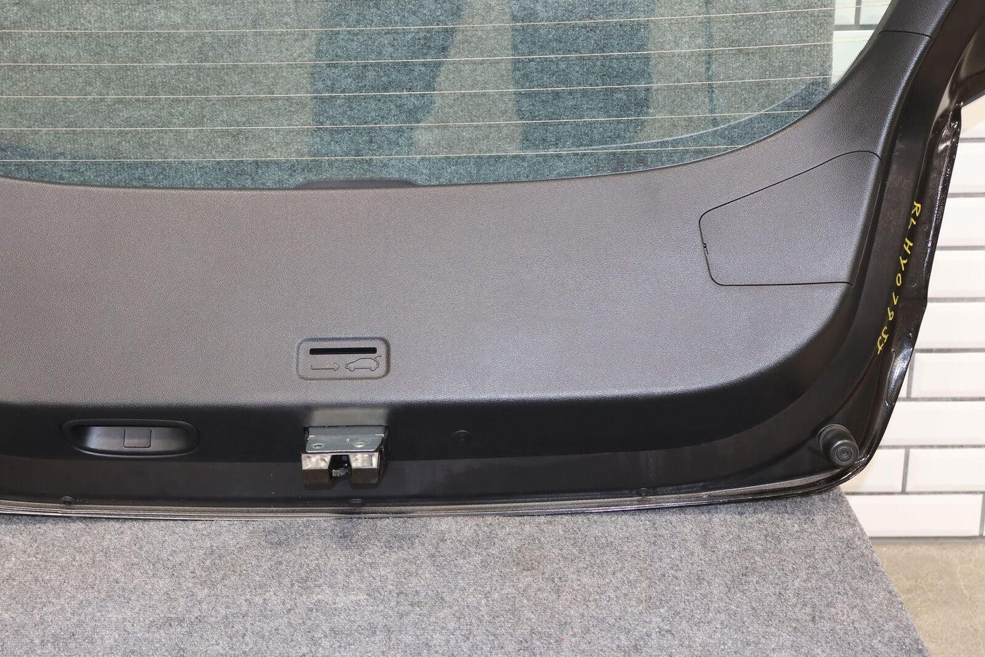 19-20 Hyundai Veloster N Line OEM Trunk Deck Lid (Ultra Black MZH) Sold Bare