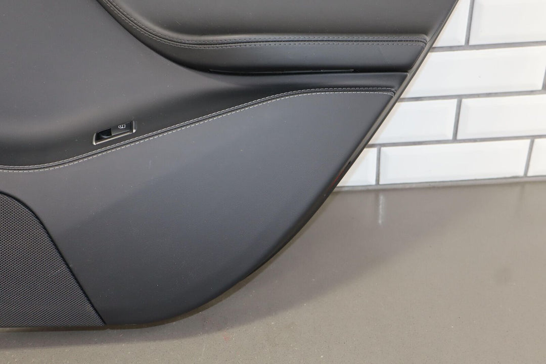 2012-2020 Tesla Model S Right Rear Interior Door Trim Panel (Black)