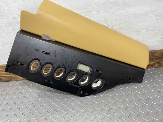 03-10 Bentley Continental GT Right RH Lower Dash Trim Panel (Saffron) See Notes