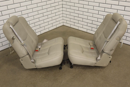 03-06 Cadillac Escalade Leather 3rd Row Bench Seat (Shale 152) Short WB