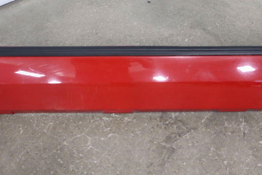 10-13 Chevy Camaro Left Driver Rocker Molding Victory Red *Cracked See Photos*