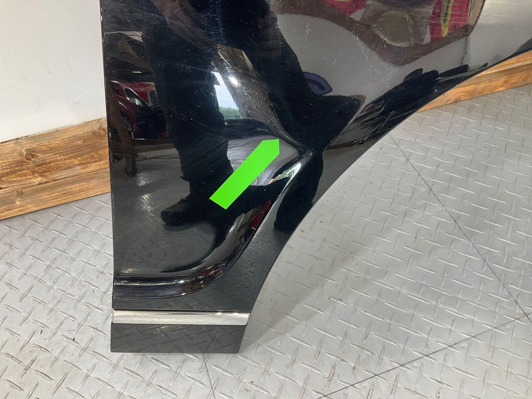 06-12 Bentley Flying Spur Right RH Front Fender Bare (Black) DAMAGES See Notes