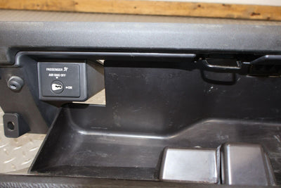 08-09 Hummer H2 Interior Glove Box Compartment Door (Ebony 19i) Good Latch