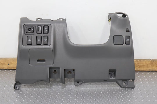 03-09 Lexus GX470 Left LH Driver Interior Knee Bolster W/Switches (Gray LH10)