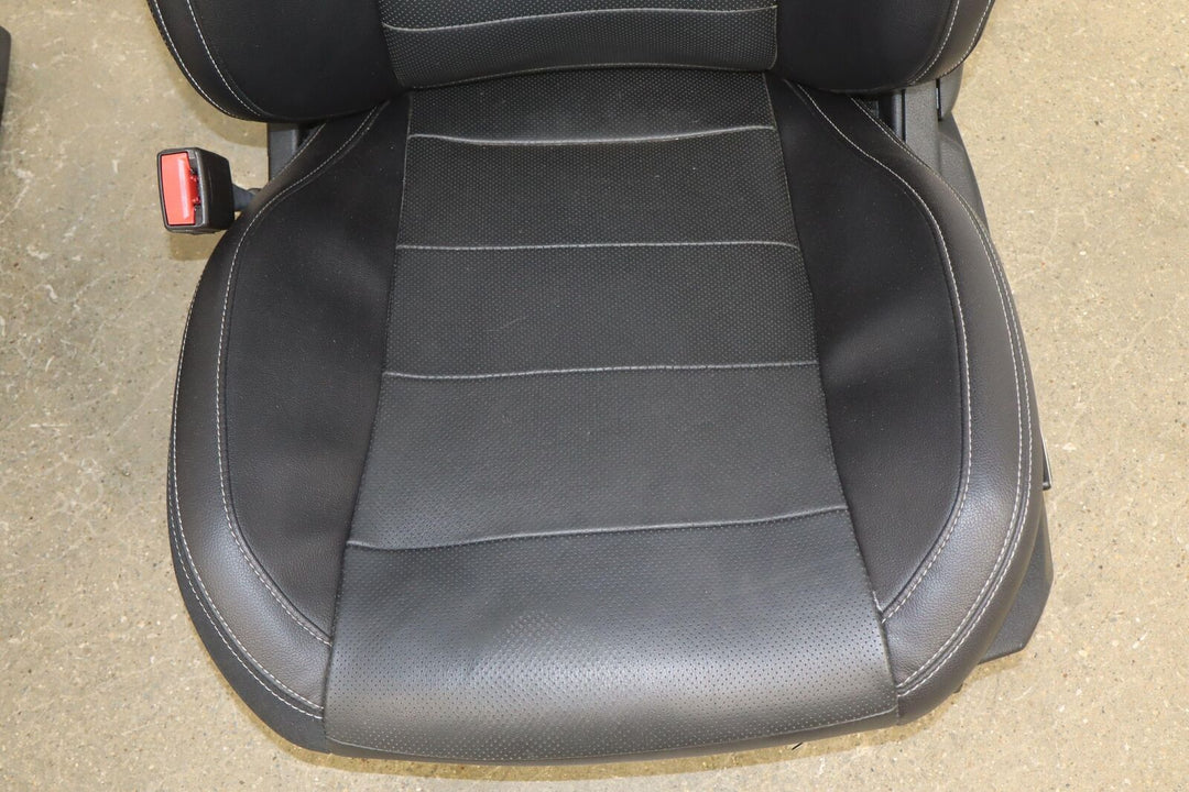 15-17 Ford Mustang Convertible Heated/Ventilated Leather Seat Set (Front/Rear)