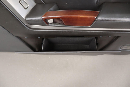 04-09 Cadillac XLR RH Right Pass Door Trim Panel Ebony (192) Dark Wood Trim